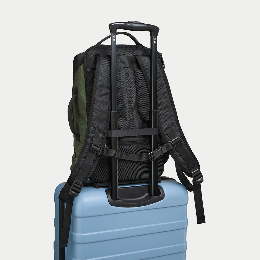 Cabin Max Equator X 40x30x20 cm Carry On Travel Cabin Bag, Zwart, 24L, Cabine Tas voor Ryanair, Easyjet, Wizz Air, Vueling Cabin Max Equator X 40x30x20 cm Carry On Travel Cabin Bag, Zwart, 24L, Cabine Tas voor Ryanair, Easyjet, Wizz Air, Vueling