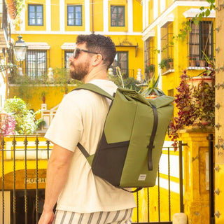 Iseo Rolltop Backpack - 40x20x25 cm Ryanair Underseat - Cabin Max