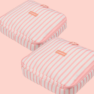 Classic Striped 5-Piece Packing Cube Set