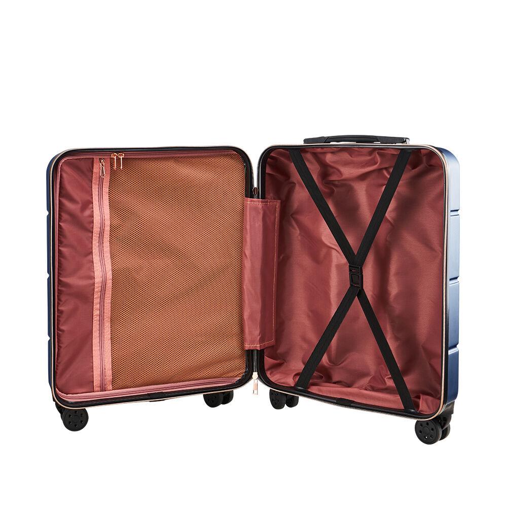 Seville Suitcase and Anode Vanity Case Carry On Set for Ryanair - Black - Cabin Max
