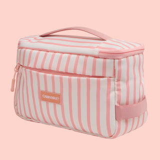 Classic Striped Toiletries Bag