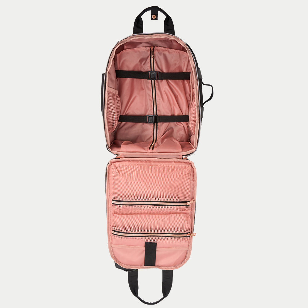 Travel Hack 24L Hybrid Trolley Underseat Backpack 40x30x20 cm Cabin Max Travel Hack 24L Hybrid Trolley Underseat Backpack 40x30x20 cm Cabin Max