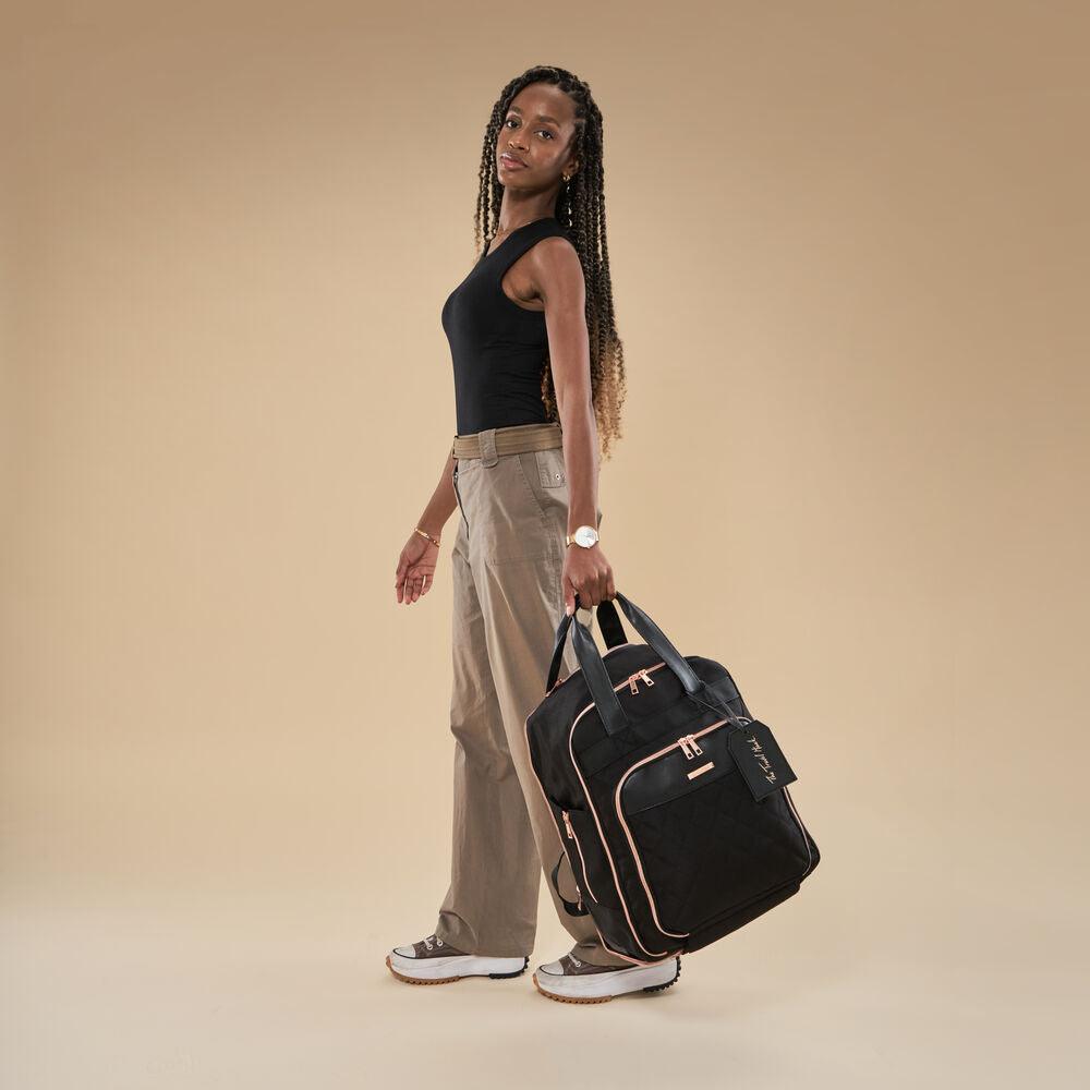 Cabin Max - The new Perth Anti-Theft Cabin Backpack features a dedicated  Airport Compartment, so you can keep everything you'll need to present for  inspection at airport security in one handy place!