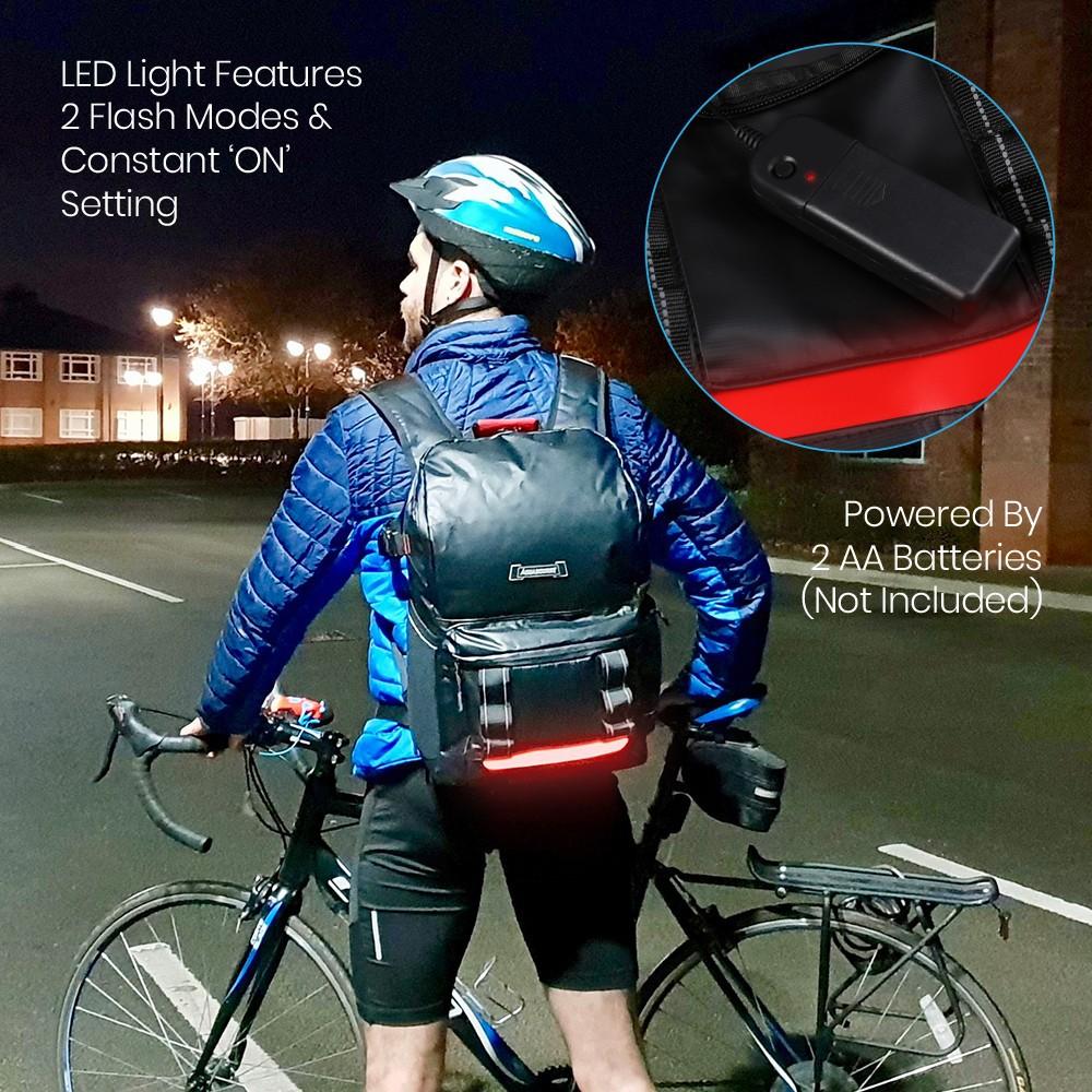 Aquabourne Midnight Waterproof Cycling Backpack – Cabin Max