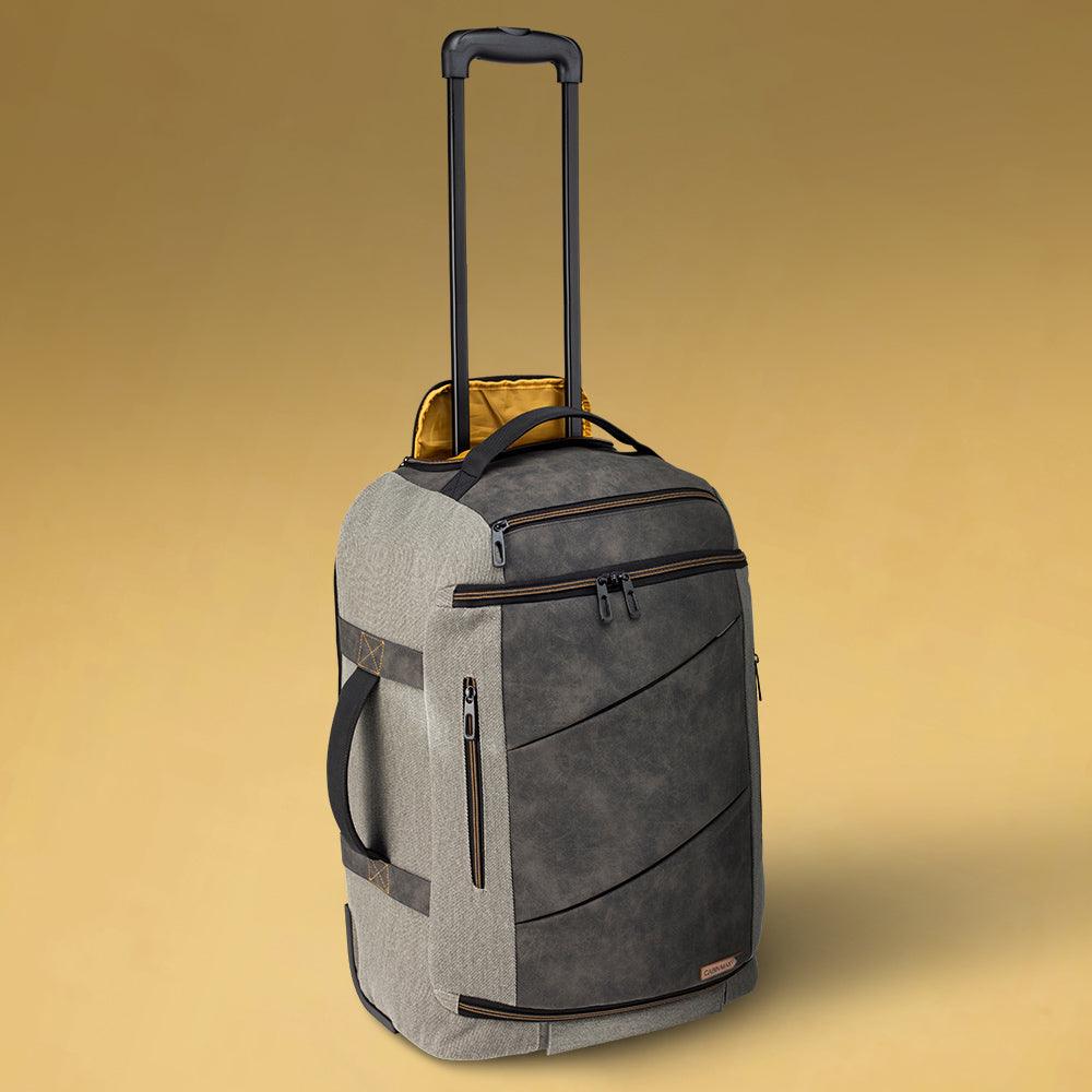 Cabin luggage backpack with wheels hotsell