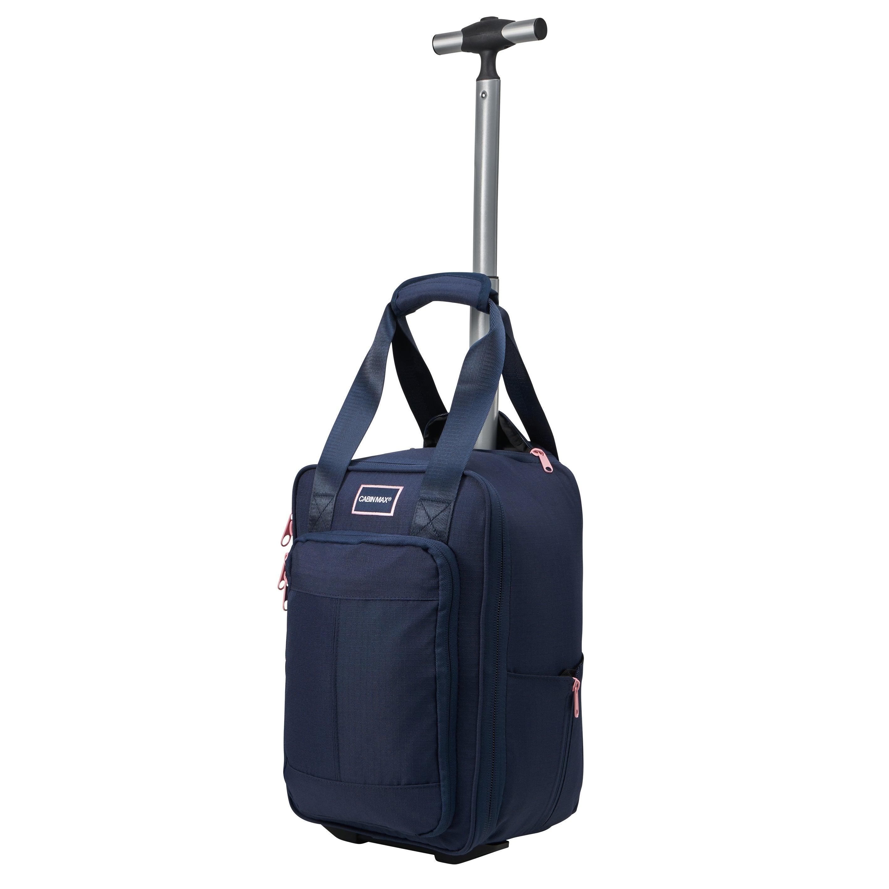 Cabin Max Narvik 2.0 Stowaway 20L Trolley Koffer 40x20x25 cm voor Onder Set Cabine Bagage, Zwart, 40 x 20 x 25cm, Hybride onderstoel Cabin Max Narvik 2.0 Stowaway 20L Trolley Koffer 40x20x25 cm voor Onder Set Cabine Bagage, Zwart, 40 x 20 x 25cm, Hybride onderstoel